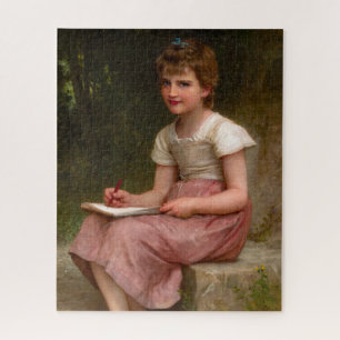Een roeping door William Adolphe Bouguereau Legpuzzel