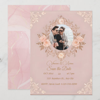 Een romance geschreven in rozen save the date