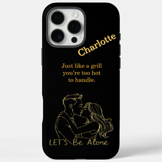 Een romantisch moment vastgelegd op een gewoonte Case-Mate iPhone case (Achterkant)