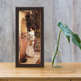 Een Romeins aanbod van John William Waterhouse Poster