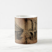 Een Romeins amfitheater vintage Koffiemok (Center)