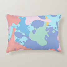 Een rommelig patroon van vlekken verf