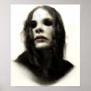 Een ronddraaiend portret poster
