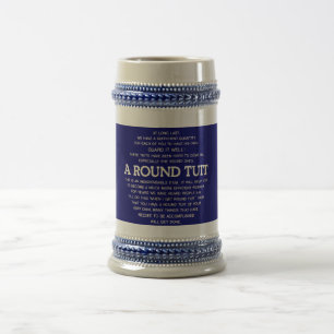 Een ronde set bierpul
