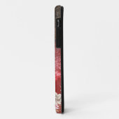 Een rood en zwart schilderij met een rode achtergr Case-Mate iPhone case (Achterkant/links)