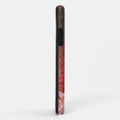 Een rood en zwart schilderij met een rode achtergr Case-Mate iPhone case (Achterkant/rechts)