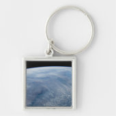 Een rookpluim boven tropisch zuidelijk Afrika. Sleutelhanger (Voorkant)