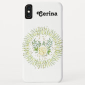 Een Roos A Wreath & Sparkles Case-Mate iPhone Case (Achterkant)