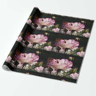 Een Roos, een keukenpapier voor honingbijen en een Cadeaupapier