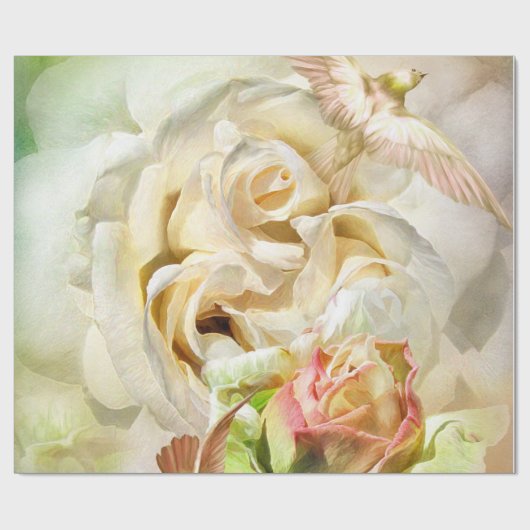 Een Roos genaamd Elvis Art Gift Wrap Cadeaupapier (Vlak)