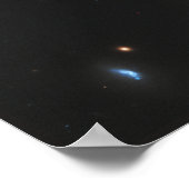 Een Roos van sterrenstelsels Poster (Hoek)