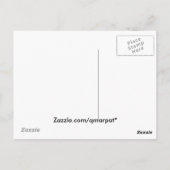 Een Roos voor u Briefkaart (Achterkant)