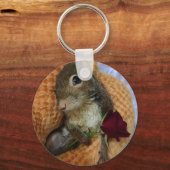 Een roos voor u sleutelhanger (Voorkant)