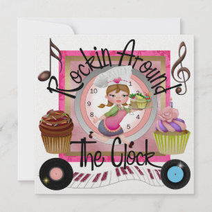 Een Royal Cupcake Rockin' Party - SRF Kaart