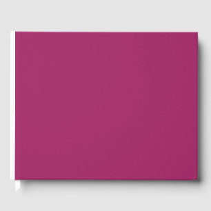 Een roze achtergrond met een witte achtergrond gastenboek