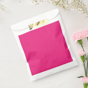 Een roze achtergrond met een zwarte achtergrond bedankzakje
