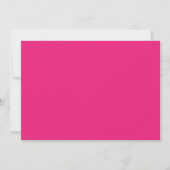 Een roze achtergrond met een zwarte achtergrond kaart (Voorkant)