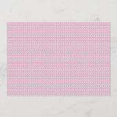 Een roze en witte achtergrond met golvende lijnen programma (Achterkant)