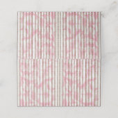 Een roze en witte gestreepte achtergrond (Buitenkant ongevouwen)