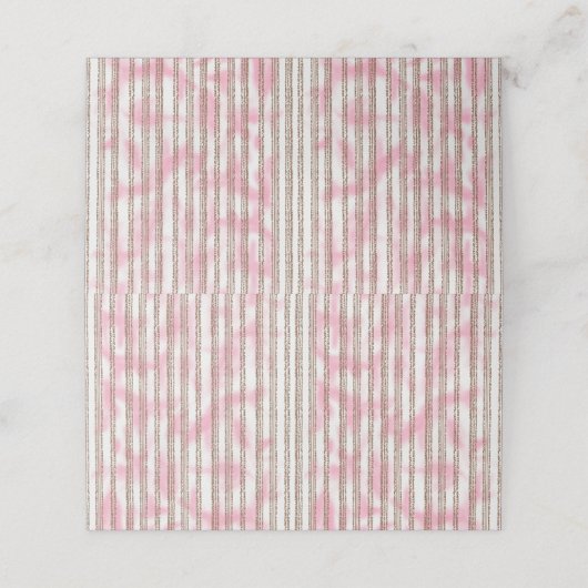 Een roze en witte gestreepte achtergrond (Buitenkant ongevouwen)