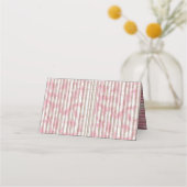 Een roze en witte gestreepte achtergrond (Achterkant)