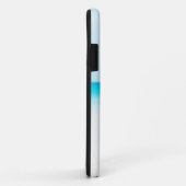 Een roze flamingo op het strand Case-Mate iPhone case (Achterkant/rechts)