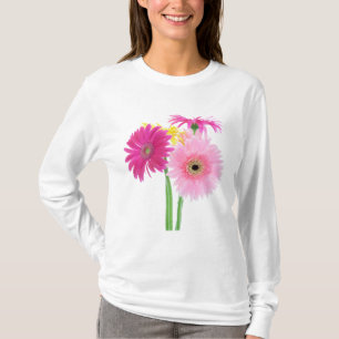 Een roze Gerbera Daisy T-shirt