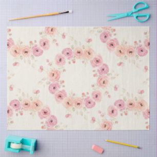 Een Roze Paas Serie Design #12 Tissuepapier