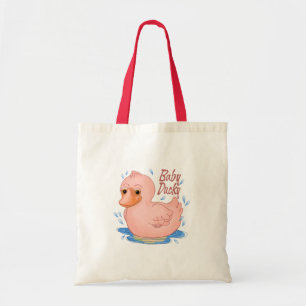 Een Roze Rubber Eendje Tote Bag