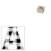 een rubberstempel 	rubberstempel (Gestempeld)