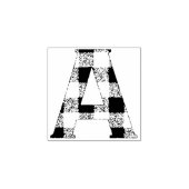 een rubberstempel 	rubberstempel (Afrduk)