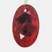 EEN RUBY JEWEL VOOR JE LIEFJE KERAMISCH ORNAMENT (Links)