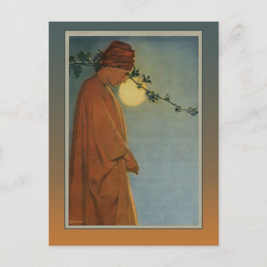 EEN RUBY KINDLES IN DE WIJN VAN DE Rubaiyat Briefkaart (Voorkant)