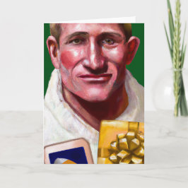 Een Rugby Kerstmis - Rugby-Wenskaart Feestdagen Kaart