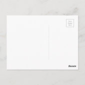 Een ruggengraat kweken briefkaart (Achterkant)