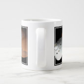 Een ruimteschip in aeroshell nadert Mars. Extra Grote Beker (Achterkant)