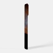Een ruimteschip in aeroshell nadert Mars. iPhone 15 Hoesje (Rechterkant)