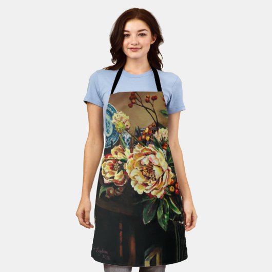 Een rustige avond in Kingdom Café - Schort (Gedragen)