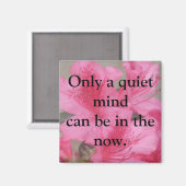 Een rustige geest magneet (Voorkant / Achterkant)