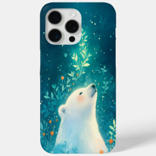 Een rustige nacht voor een ijsbeer iPhone 15 pro max hoesje
