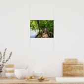 Een rustige wandeling poster (Keuken)