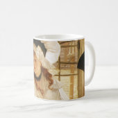 Een saaï verhaal van James Tissot, antieke fine ar Koffiemok (Voorkant rechts)