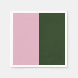 Een 'Sage' en 'Blush Modern minimalist' Servet