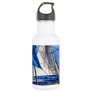 Een Sailor is een kunstenaar en zijn gemiddelde Waterfles