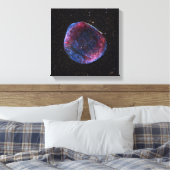 Een samengesteld afbeelding van de SN 1006 superno Canvas Afdruk (Insitu (Slaapkamer))