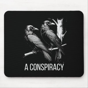 Een samenzwering van Ravens Gothic Raven Dark Acad Muismat