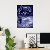 Een Savior is geboren Poster (Thuiskantoor)