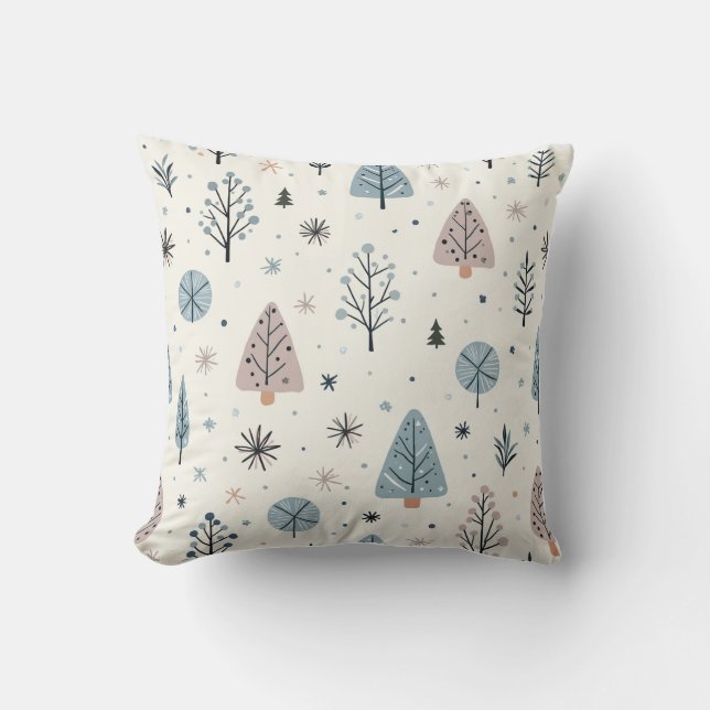 Een Scandinavisch design kussen (Voorkant)