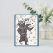 Een Scanner Darkly Briefkaart (Staand voorkant)