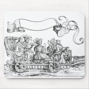 Een scène uit de drievoudige processie van Maximi Muismat